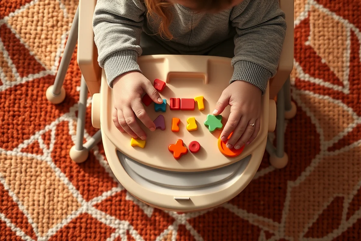 high chair birthday banner — High Chair Birthday Banner (the finished result)