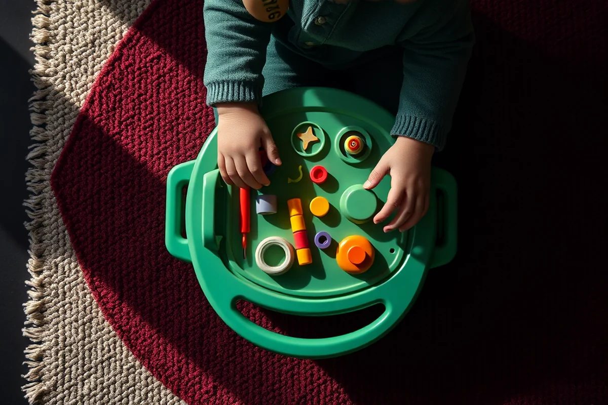 high chair green — High Chair Green (the finished result)