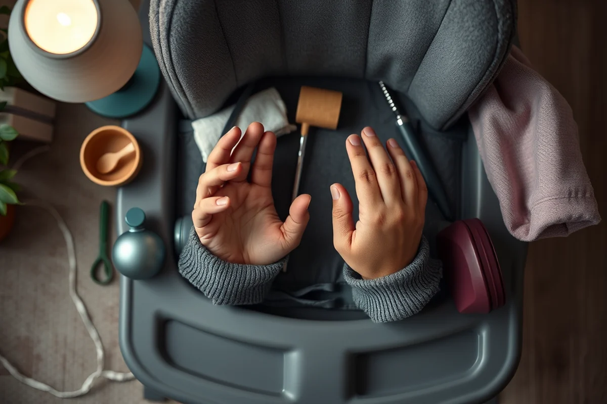high chair grey — High Chair Grey (the finished result)