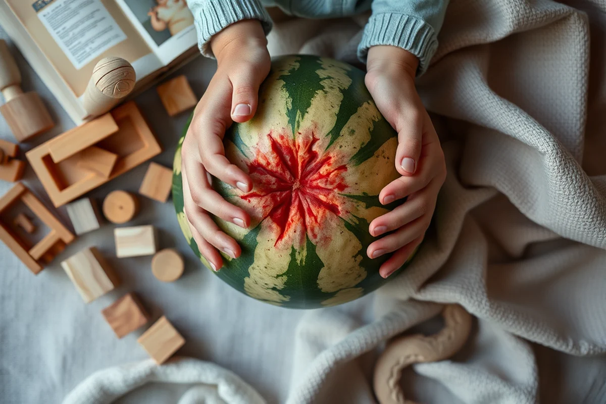 how to choose a watermelon — How To Choose A Watermelon (the finished result)