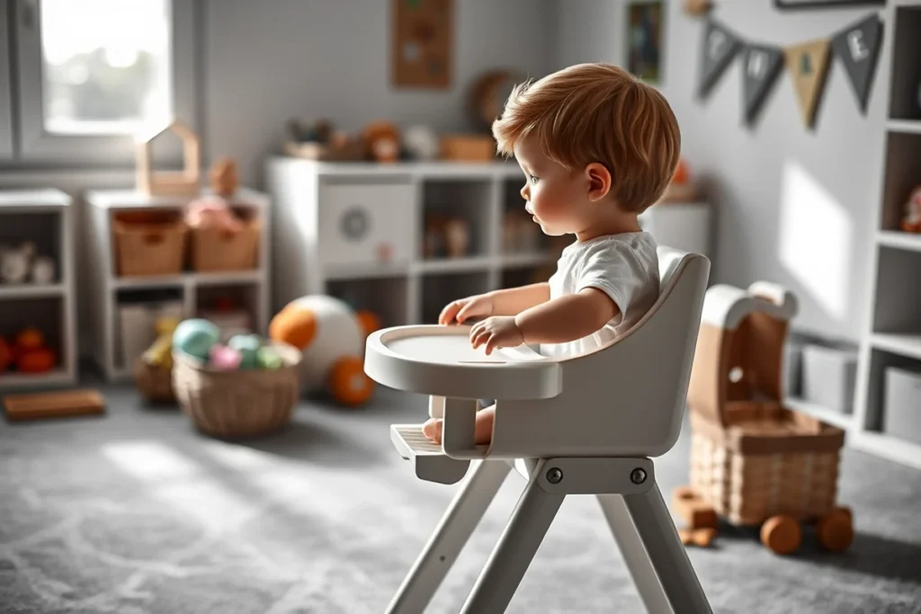 A Baby Doll High Chair