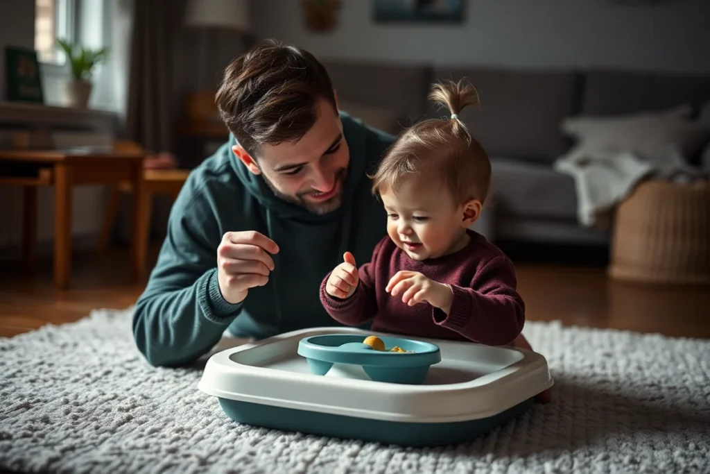 High Chair Food Catcher